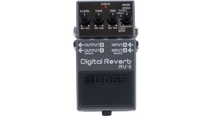 Boss RV-5 Digital Reverb - педаль эффектов для электрогитары 