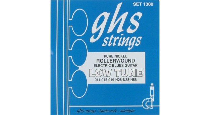GHS 1300 - американский винтажный комплект струн для 6-стр. электр. гитары с пониженным строем