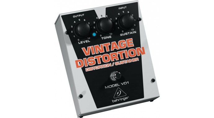 Behringer VD1 Vintage Distortion - педаль эффектов для электрогитары 