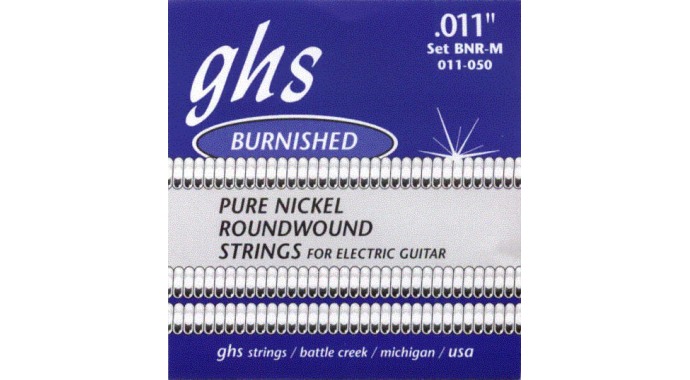 GHS BNR-M - американский винтажный комплект толстых струн для 6-стр. электр. гитары