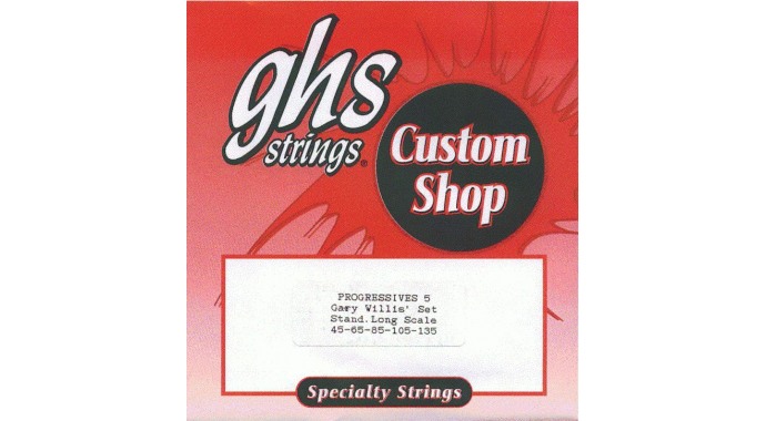 GHS CU-GW5 - американский подписной кастом-комплект толстых звонких струн для 5-струнной электр. бас-гитары