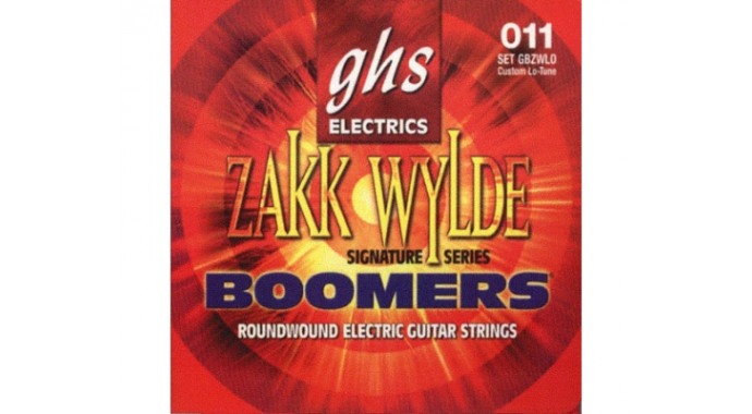 GHS GBZWLO - американский подписной комплект толстых струн для 6-стр. электрогитары с пониженным строем