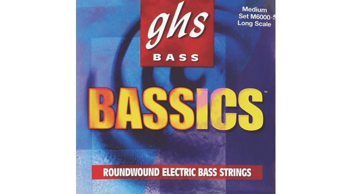 GHS M6000-5 - американский комплект струн для 5-струнной электр. бас-гитары