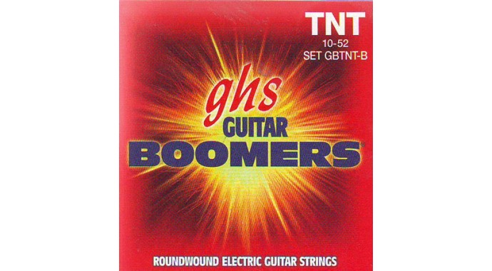 GHS GBTNT - американский комплект струн для 6-струнной электрогитары с утолщёнными басами