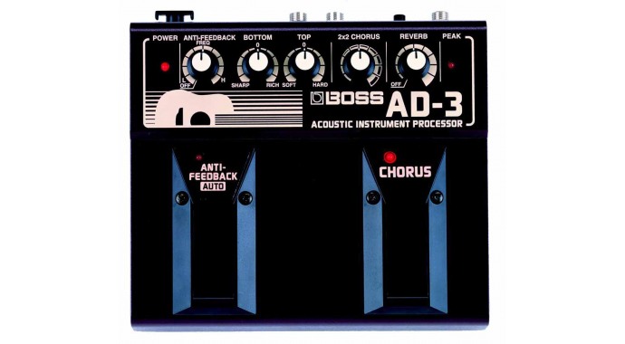 Boss AD-3 Acoustic Instrument Processor - гитарный процессор эффектов для акустической гитары
