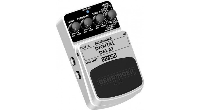 Behringer DD400 Digital Delay - педаль эффектов для электрогитары