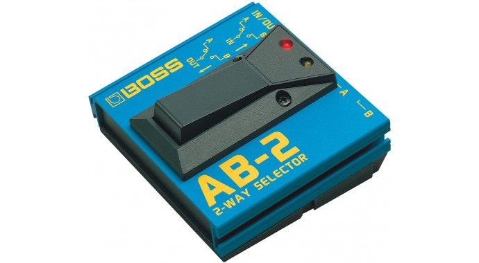 BOSS AB-2 2-Way Selector - гитарная педаль переключатель