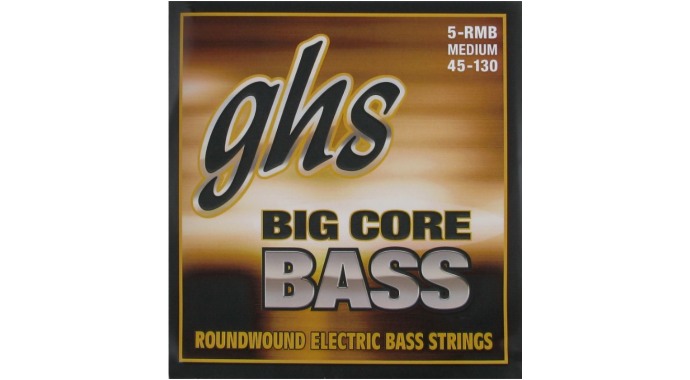 GHS 5-RMB - американский подписной комплект струн для 5-стр. электр. бас-гитары