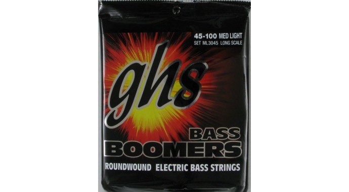 GHS ML3045 - американский комплект струн для 4-стр. электр. бас-гитары