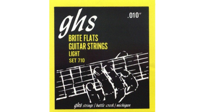 GHS 710 - американский комплект струн с приглушённым грудным звучанием для 6-стр. электр. гитары