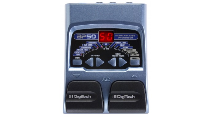 Digitech BP50 - процессор эффектов для бас-гитары 