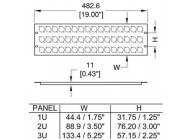 AVC Link RPE 1/12 панель 12 XLR-male