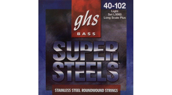 GHS L5000 - американский комплект звонких мягких струн для 4-струнной электр. бас-гитары
