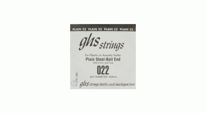 GHS 022 - одиночная струна 