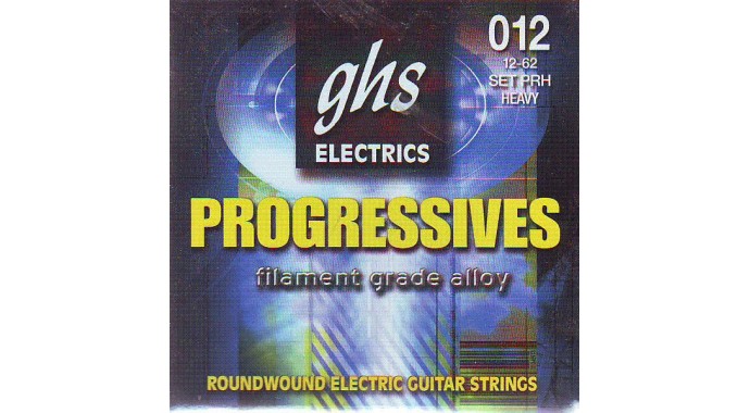 GHS PRH - американский комплект очень толстых, звонких струн для 6-стр. электрогитары