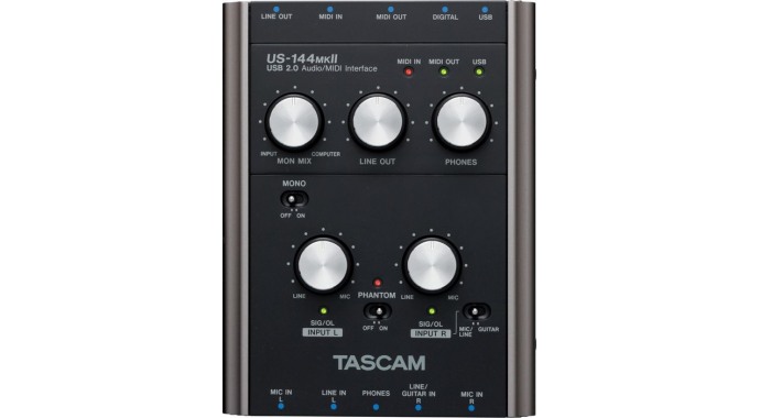 Tascam US-144MK2 - USB AUDIO/MIDI интерфейс 