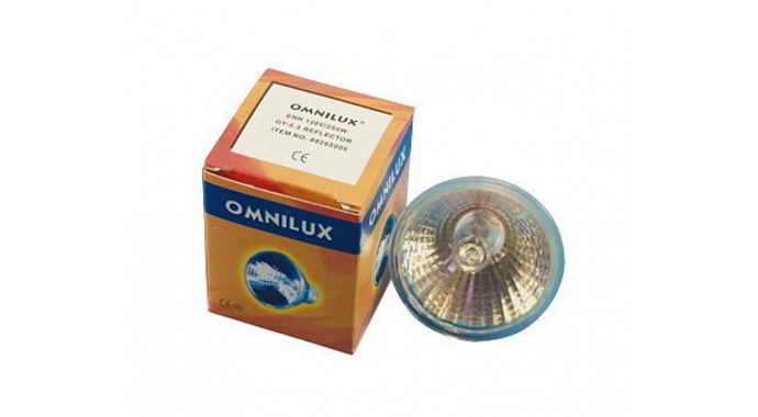 Omnilux ENH 120V/250W GY-5.3 500h - галогенная лампа с отражателем 
