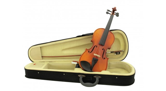 Dimavery Violin 3/4 with bow in case - скрипка с кейсом 