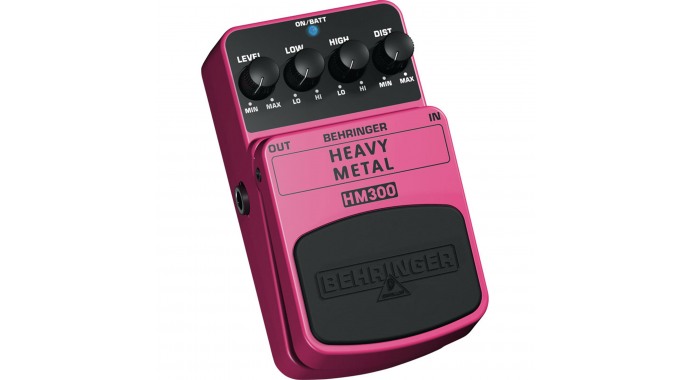Behringer HM300 Heavy Metal - педаль эффектов для электрогитары