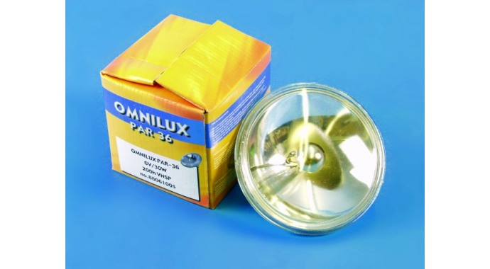 Omnilux PAR-36 6.4V/30W G53 VNSP 200h - лампа для PAR-36
