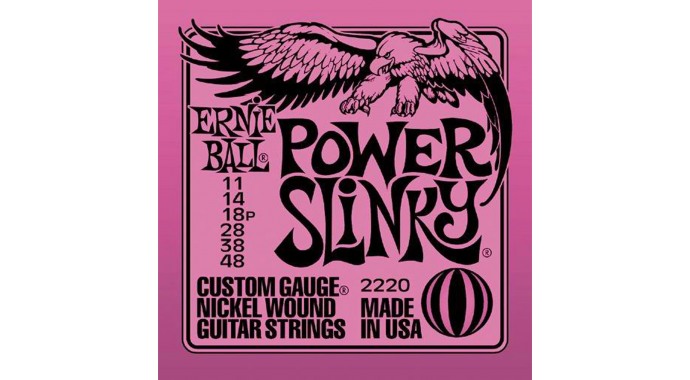 Ernie Ball 2220 Power Slinky 11-48 - комплект струн для электрогитары 