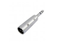 Omnitronic Adapter XLR Plug-Jack Plug Stereo