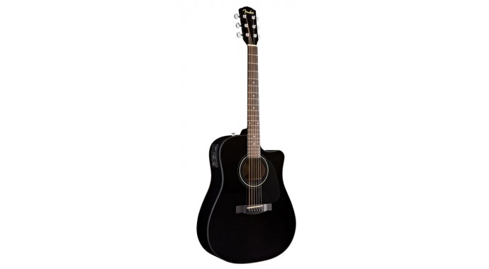 Fender CD-60 CE Black - электроакустическая гитара 