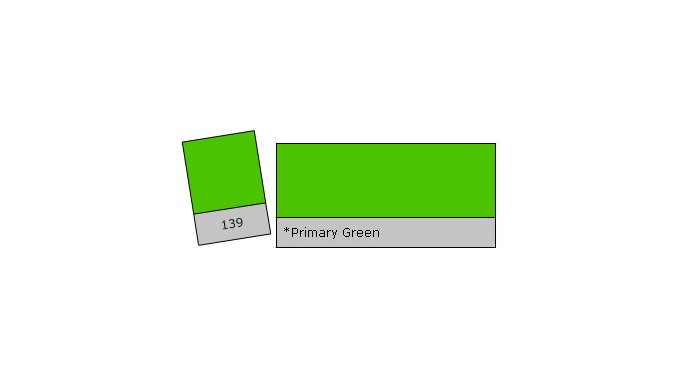 Lee Filter Roll 139 Primary Green - светофильтр 