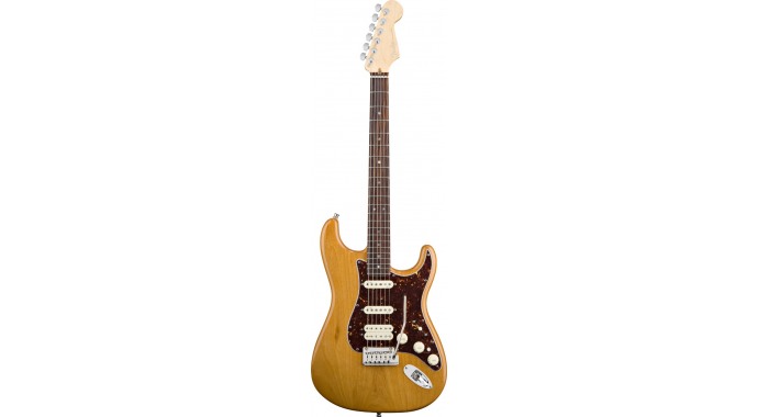Fender American Deluxe Strat RW Amber - электрогитара 