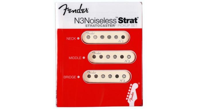Fender N3 Noiseless Strat Set 3 White - звукосниматель для электрогитары