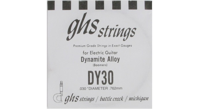 GHS DY30 - американская одиночная мягкая стальная 5-я струна в обмотке 