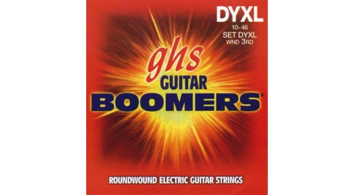 GHS DYXL - американский комплект струн для 6-стр. электрогитары с 3-й струной в обмотке