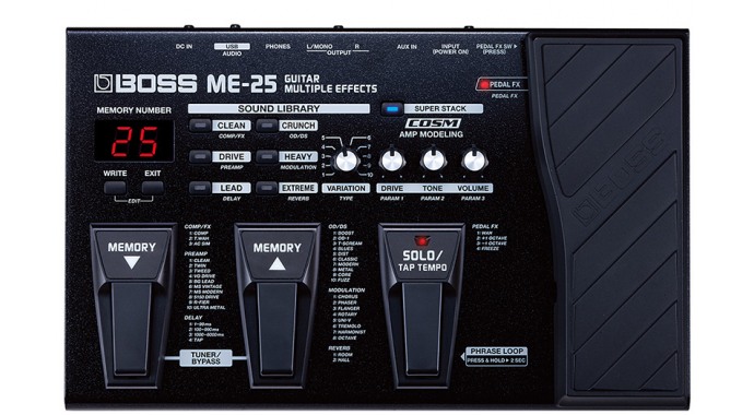 Boss ME-25 Guitar Multuple Effects - процессор для электрогитары