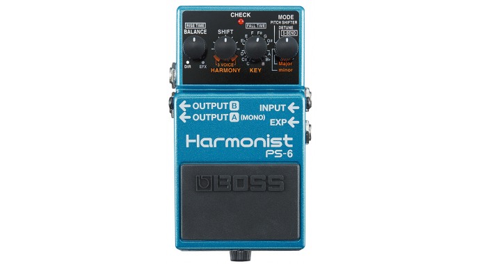 Boss PS-6 Harmonist - педаль эффектов для электрогитары 