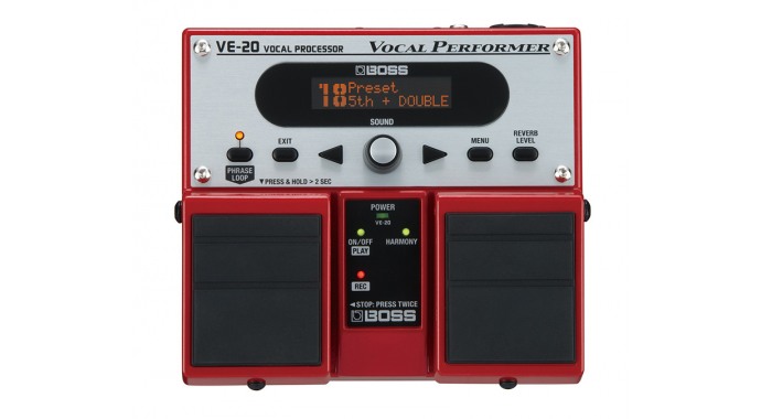 Boss VE-20 Vocal Processor - вокальный процессор 