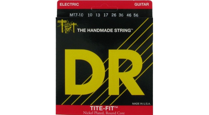 DR MT7-10 - комплект струн для 7-стр. электрогитары 