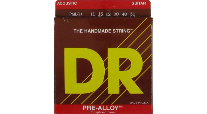 DR PML-11 - комплект струн для акустической гитары 