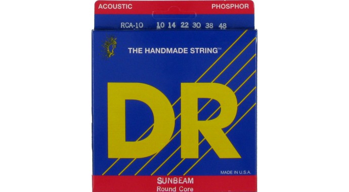 DR RCA-10 - комплект струн для акустической гитары