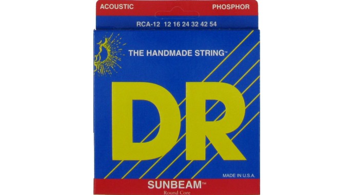 DR RCA-12 - комплект струн для акустической гитары 