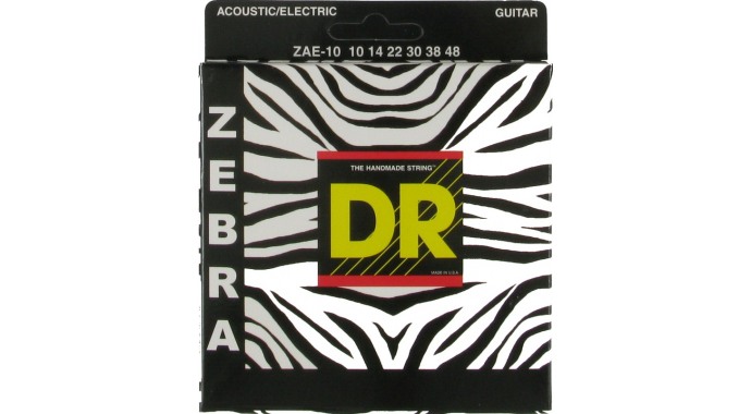 DR ZAE-10 - комплект струн для акустической гитары 
