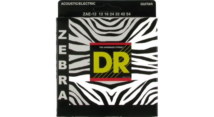 DR ZAE-12 - комплект струн для акустической гитары