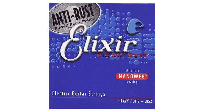 Elixir 12152 Electric Heavy 12-52 - комплект струн для электрогитары 