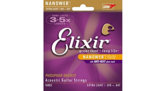 Elixir 16002 P/Bronze Acoustic X/Light 10-47 - комплект струн для акустической гитары 