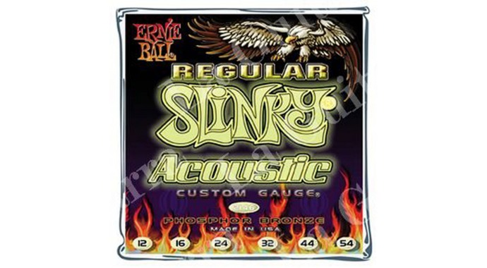Ernie Ball 2146 Regular Slinky Acoustic 12-54 - комплект струн для акустической гитары 