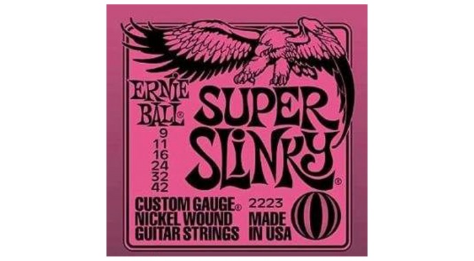 Ernie Ball 2223 Super Slinky 09-42 - комплект струн для электрогитары 