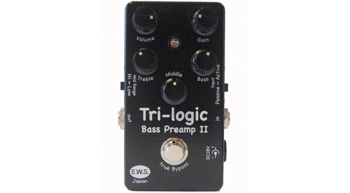 EWS Tri-Logic Bass Preamp 2 - педаль эффектов для электрогитары