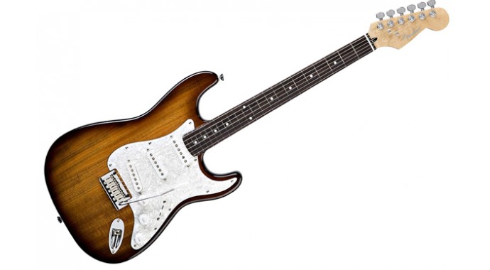Fender Special Edition Koa Strat RW LB - электрогитара 