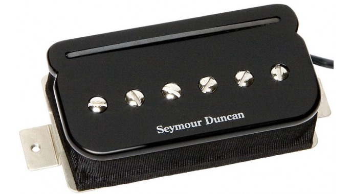 Seymour Duncan SHPR-1N P-Rails Neck Black - звукосниматель для электрогитары, пассивный хамбакер 