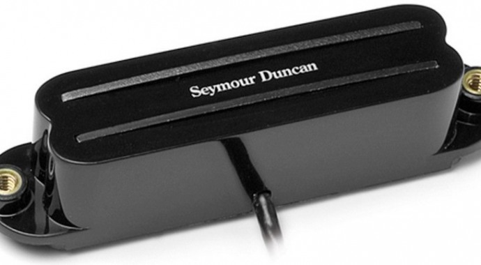 Seymour Duncan SHR-1N Hot Rails for Strat Black - звукосниматель для электрогитары, пассивный хамбакер 