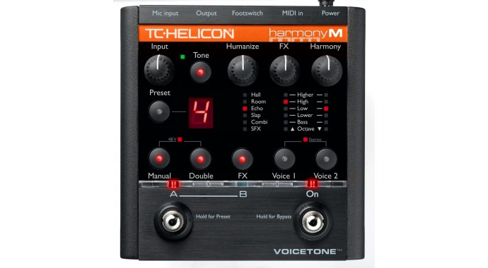 TC Helicon Voice Tone Harmony M - вокальная педаль эффектов 